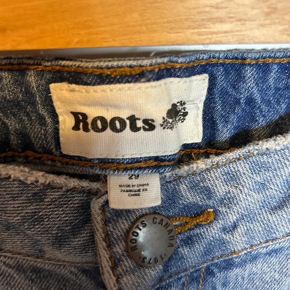 Vintage Y2K Roots - Light Blue Straight Leg Jeans - Size 29 - Picture 5 of 6